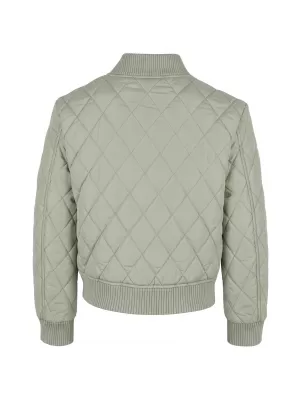 Jachetă matlasată pentru fetiță URBAN CLASSICS UCK806-03259 SALVIA MOALE