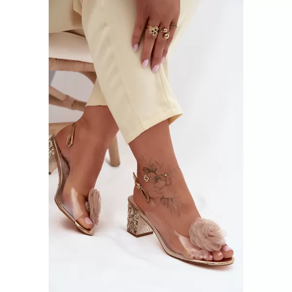  Sandale de dama D&A MR61-9011 AUR 