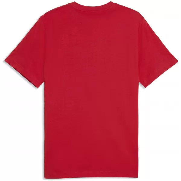  Tricou pentru bărbați PUMA GRAPHICS BOX TEE 69436611 PENTRU TOTDEAUNA ROȘU 