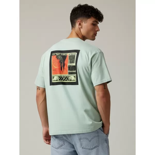  Tricou pentru bărbați DSTREET RX5305 VERDE DESCHIS 