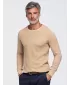 Pulover pentru bărbați OMBRE OM-SWSW-0119 NISIP