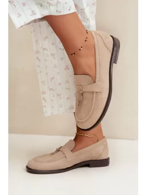 Mocasini de dama BOTO 1539 KAKI