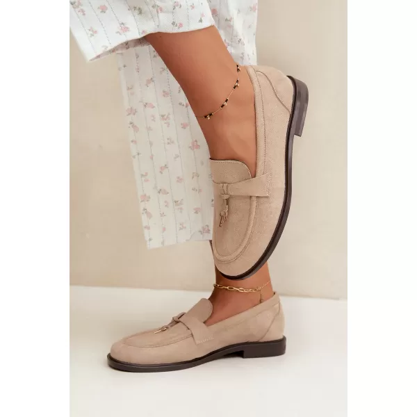  Mocasini de dama BOTO 1539 KAKI 