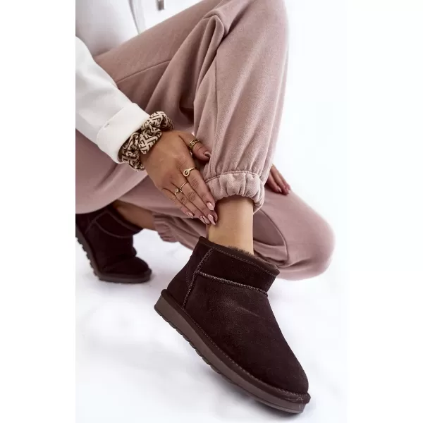  Pantofi de dama BOTO W5821 MARO/CAFEA 