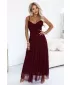 Rochie de femei NUMOCO 681-3 BURGUNDIA