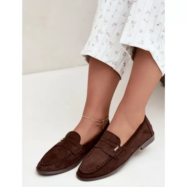  Mocasini de dama BOTO G523 CIOCOLATĂ 
