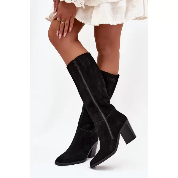  Cizme de dama BOTO 2704 NEGRU 