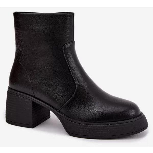  Botine de dama D&A CR62-3369 NEGRU 