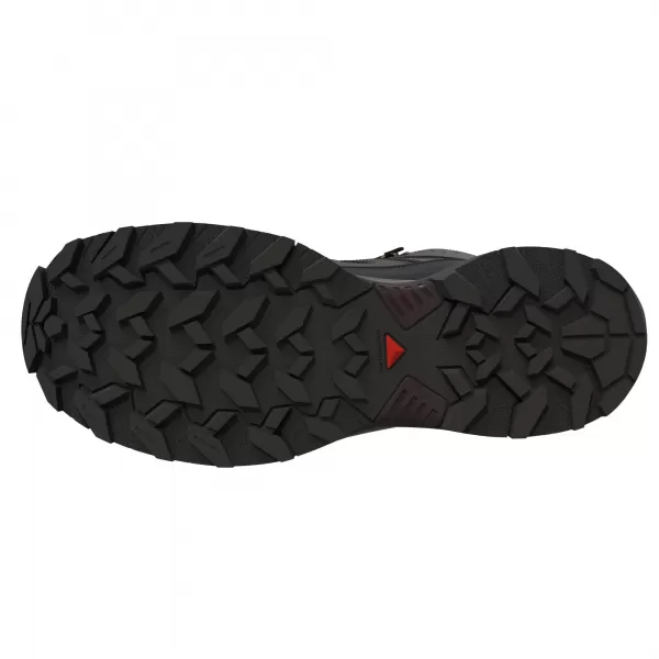  Pantofi pentru bărbați SALOMON X ULTRA 360 MID GORE-TEX L45473200 NEGRU/GRI PESCĂRUŞ ÎNCHIS/PĂMÂNT ÎNTUNECAT 