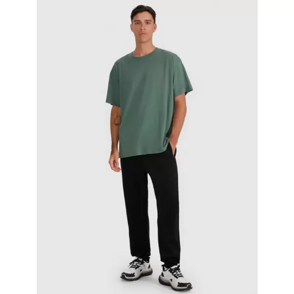  Pantaloni pentru bărbați 4F WAW25TTROM1252 NEGRU ADÂNC 