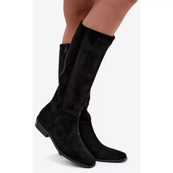  Cizme de dama BOTO 1162 NEGRU 