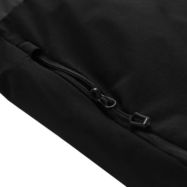  Jachetă de exterior pentru bărbați ALPINE PRO TEMUN NEGRU 
