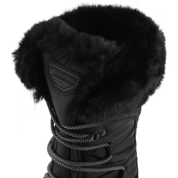  Cizme de iarna dama ALPINE PRO LEWRA NEGRU 