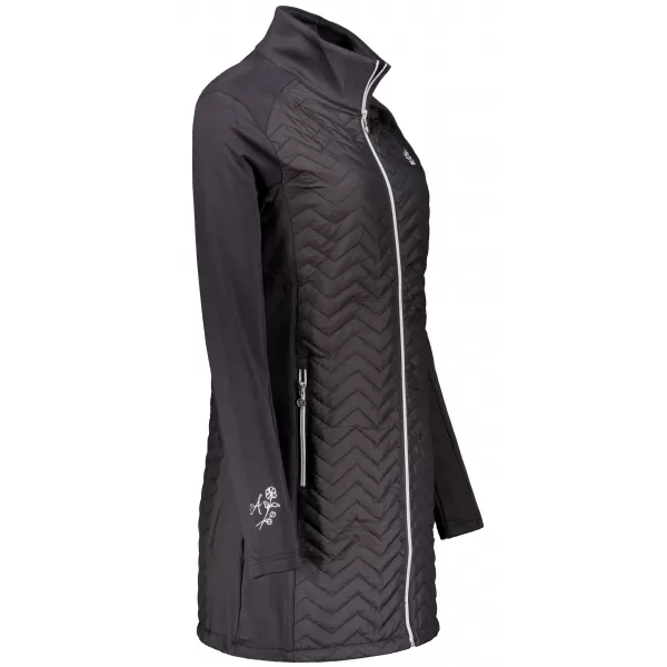  Palton hibrid de damă ALTISPORT IRYSA NEGRU 