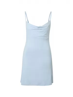 Rochie URBAN CLASSICS TB8182 ÎNGHEAȚĂ ALBASTRU