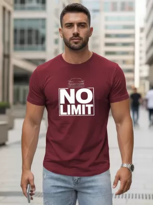 Tricou pentru bărbați DSTREET NX0129R-BU BURGUNDIA