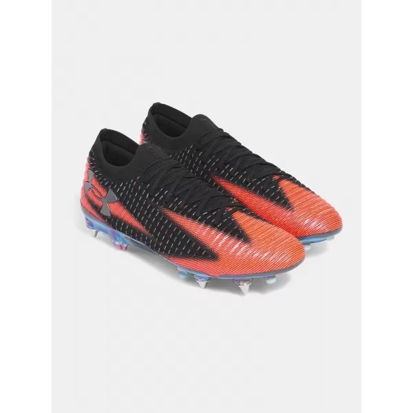  Cizme de fotbal pentru bărbați UNDER ARMOUR UA TEAM SHADOW C ELITE 3 HYB 6006251-001 NEGRU 