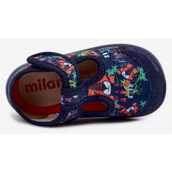  Papuci copii MILAMI 226/BR-82 ALBASTRU 