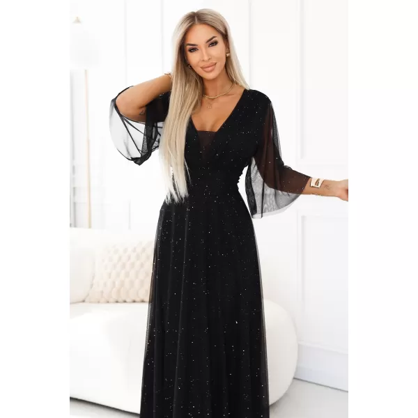  Rochie NUMOCO 654-5 NEGRU 