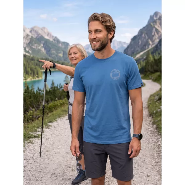  Tricou pentru bărbați ALPINE PRO TERMES 4 VALLARTA ALBASTRU VARIANTA PA 
