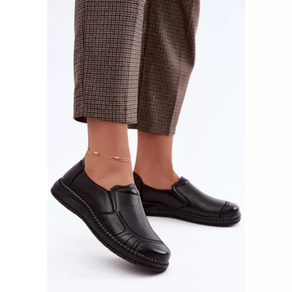  Botine de dama VINCEZA 107241 NEGRU 