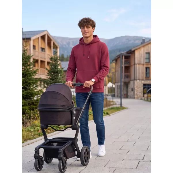  Hanorac pentru bărbați ALTISPORT NP/ALMST44001 BURGUNDIA 