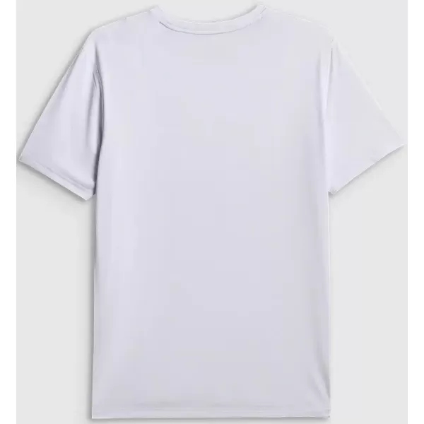  Tricou pentru bărbați 4F WAW25TTSHM2373 APROAPE ALB 
