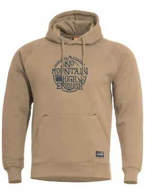 Hanorac pentru bărbați PENTAGON PHAETON HOOD SWEATER NO MOUNTAIN K09021-NM MARO CAFENIU