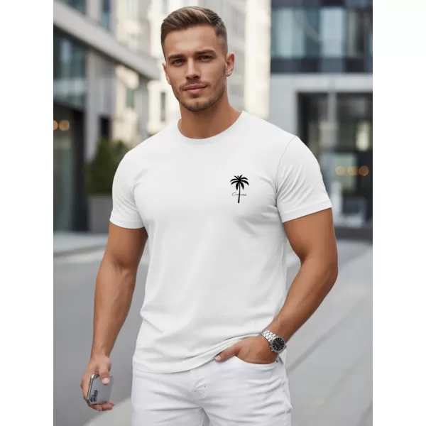  Tricou pentru bărbați DSTREET NX5126R-WH ALB 