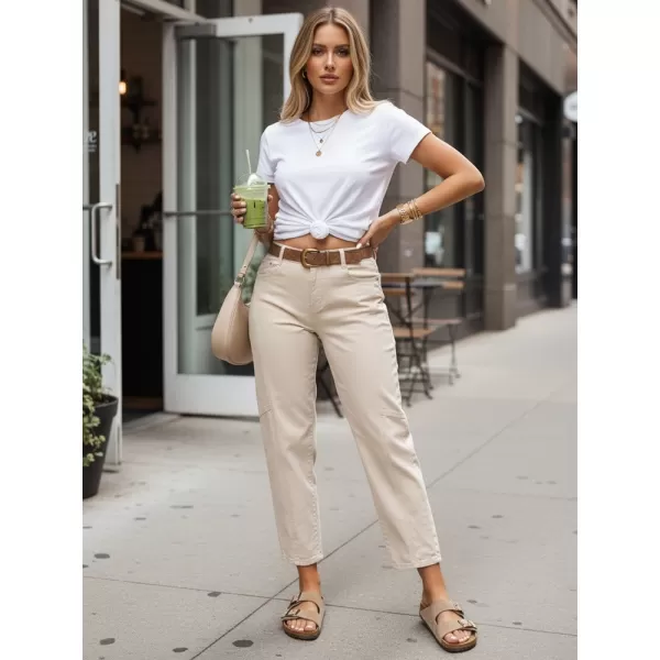  Pantaloni de dama DSTREET UY3055 BEJ 