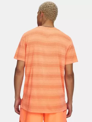 Tricou pentru bărbați UNDER ARMOUR VELOCITI SS 6009517-824 PORTOCALE