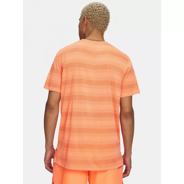  Tricou pentru bărbați UNDER ARMOUR VELOCITI SS 6009517-824 PORTOCALE 