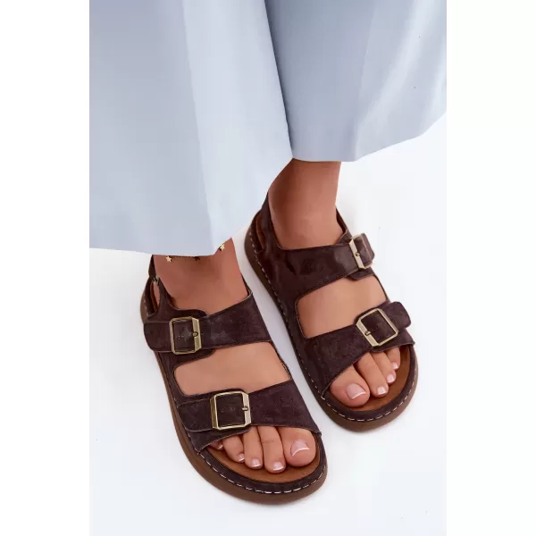  Sandale de dama VINCEZA 79620 CIOCOLATĂ 
