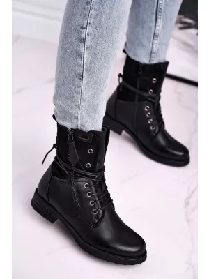 Botine de dama EVENTO 20BT35-3068 NEGRU