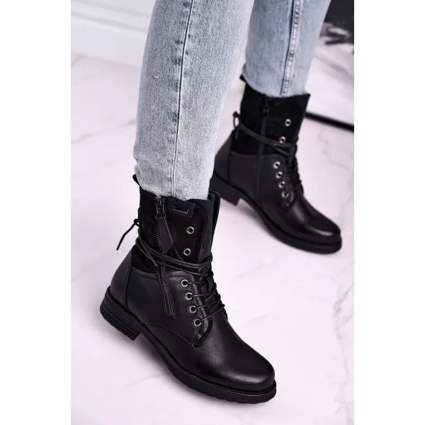  Botine de dama EVENTO 20BT35-3068 NEGRU 