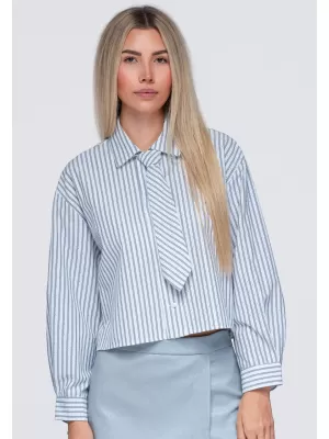 Cămașă de damă OMBRE OW-SH-E0069 GRI