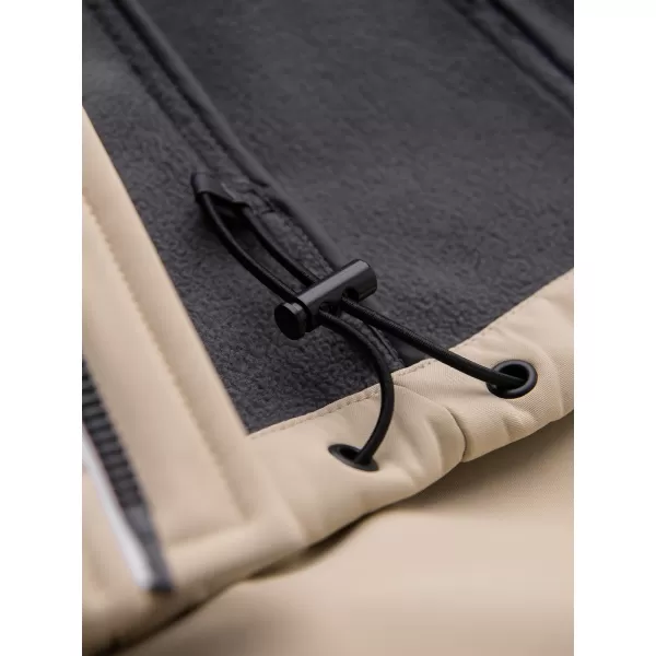  Jachetă softshell pentru bărbați OMBRE C581 NISIP 