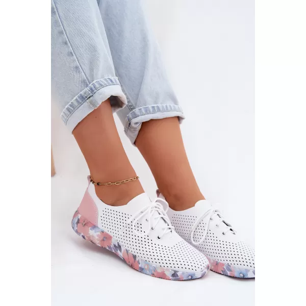  Pantofi de dama ARTIKER 58C0587 ROZ/ALB 