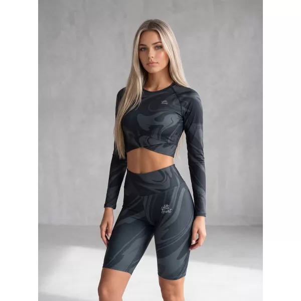  Jambiere premium pentru genunchi pentru femei (marimi noi) ALTISPORT VOJ/ALW072LEG06 NEGRU 