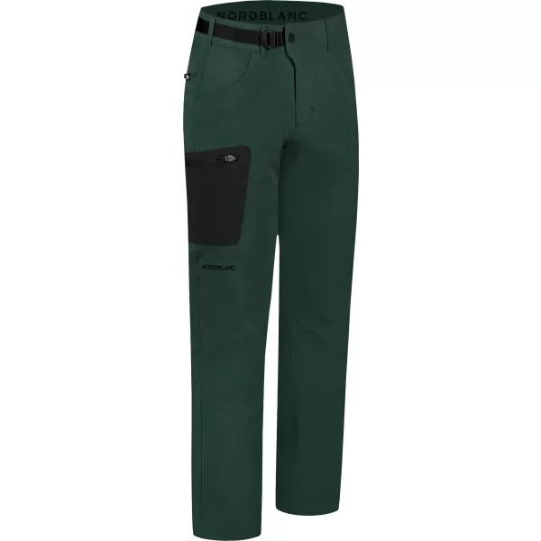  Pantaloni de exterior pentru bărbați NORDBLANC SCRAMBLE NBSPM8359 VERDE ÎNCHIS 