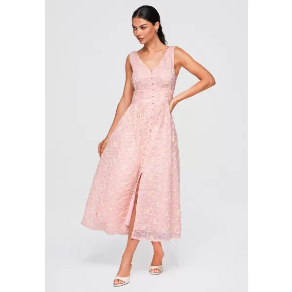  Rochie OMBRE OW-DLR-E0015 ROZ 