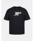 Tricou pentru bărbați UNDER ARMOUR M GFB MULTI COLOR HWT SS 6010362-001 NEGRU