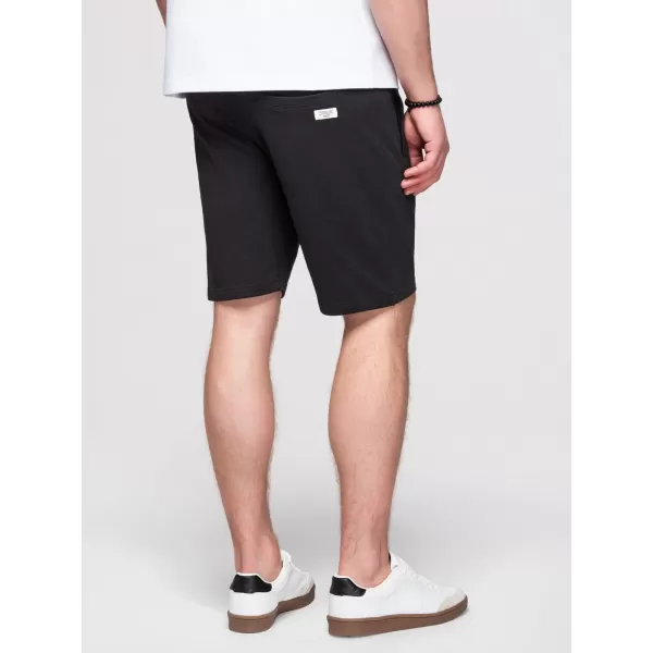  Set de pantaloni scurți pentru bărbați OMBRE Z124 NEGRU/CREM 