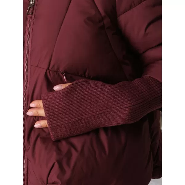  Geaca de dama DSTREET TY5898 BURGUNDIA 