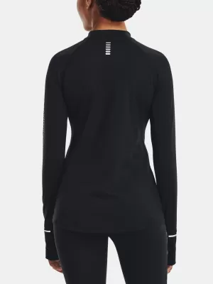 Tricou pentru femei UNDER ARMOUR UA OUTRUN THE COLD LS 1373208-001 NEGRU