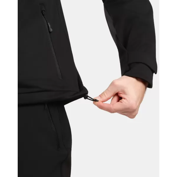  Jachetă softshell pentru bărbați KILPI ONTAVIO-M 1M0112KI NEGRU 