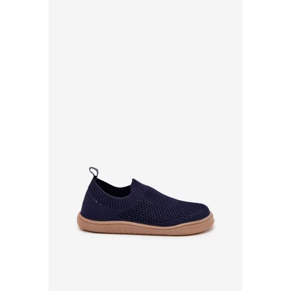  Pantofi pentru copii MILAMI BF-KNIT/66 ALBASTRU 