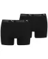 Boxeri pentru bărbați PUMA SPORT COTTON BOXER 2P 93552101 NEGRU