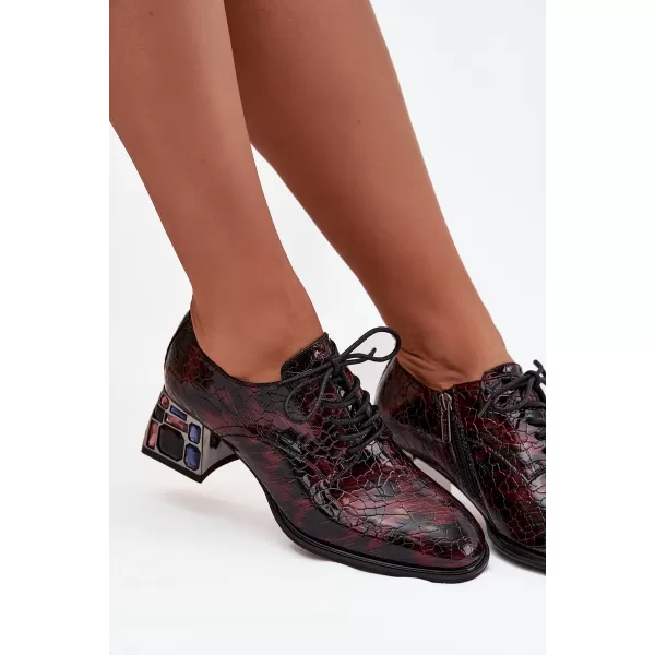  Botine de dama ARTIKER 57C0073 BORDO 