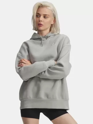 Hanorac de dama UNDER ARMOUR ICON FLEECE OS HOODIE 1379495-069 GRI